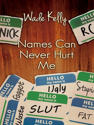 cover image of Names Can Never Hurt Me